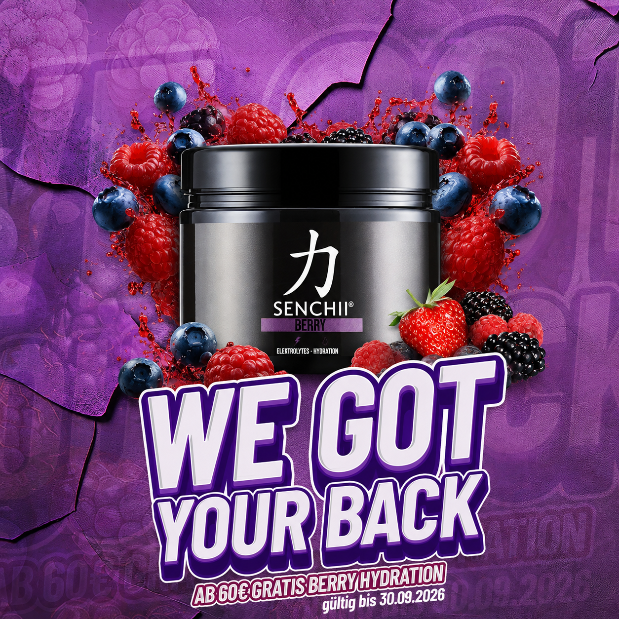 SENCHII Summer Splash: 10 % SALE auf Dragon's Breath, Liquid Ice, Ninja's Plum, Surge of Strawberry und Blackwater Currant, gültig bis 31.08.2026